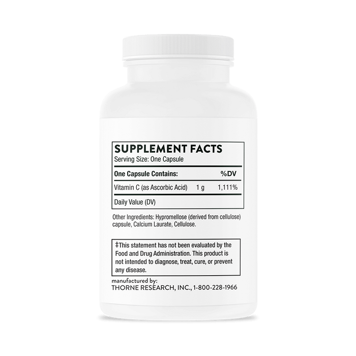 Vitamin C 1,000 mg (formerly Ascorbic Acid)