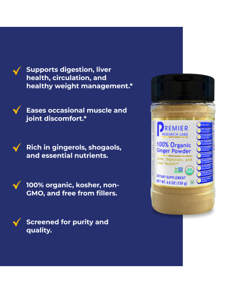 100% Organic Ginger Powder