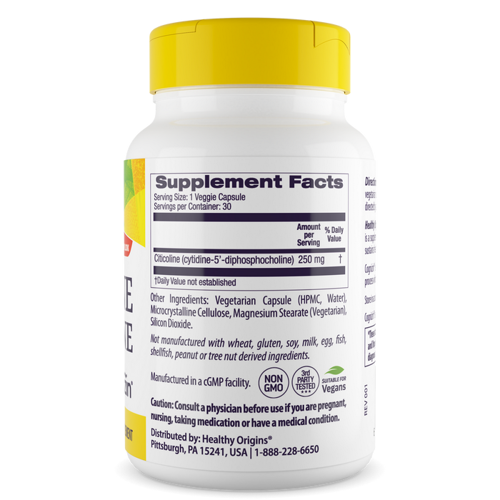 Citicoline CDP-Choline (Cognizin)