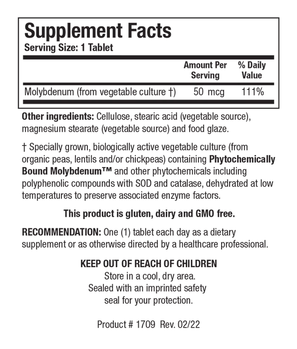 Mo-Zyme™ (Molybdenum)