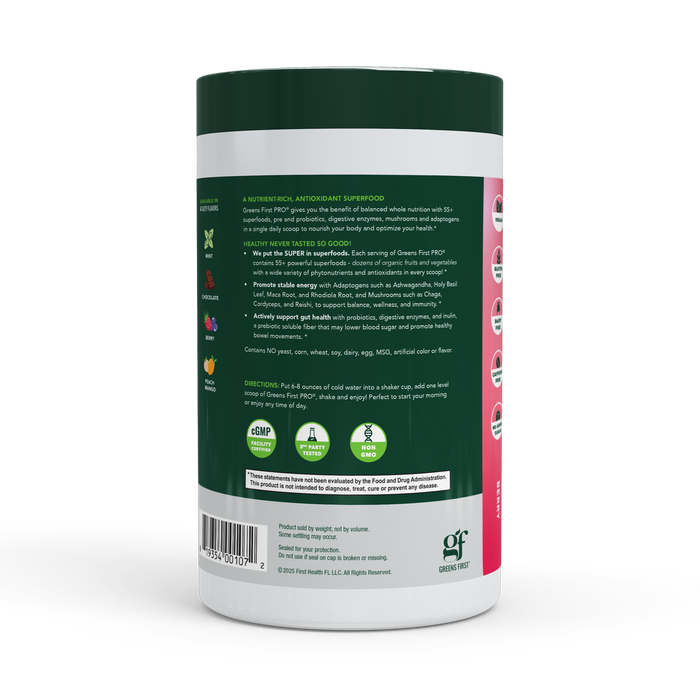 Greens First PRO Phytonutrient Powder - Berry