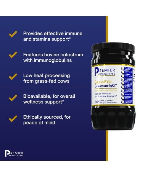 GrassFed Colostrum-IgG™ Powder