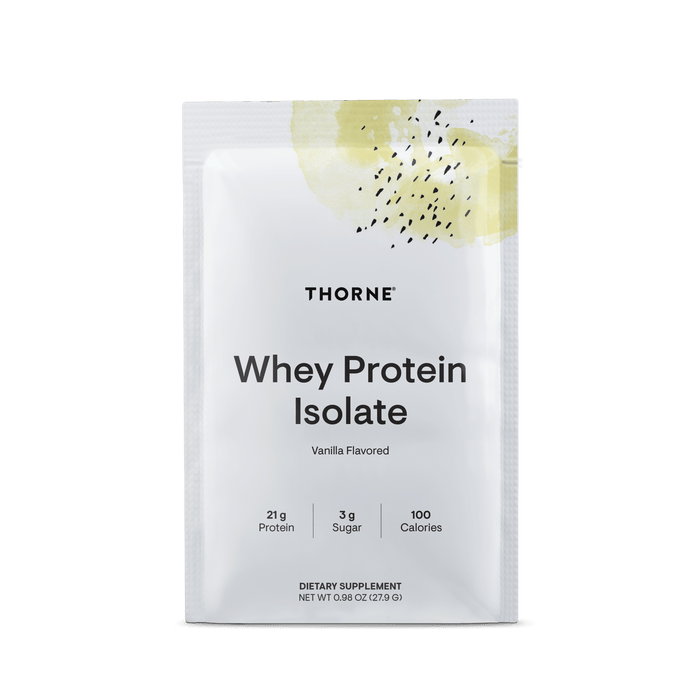 Whey Protein Isolate - Travel Packs - Vanilla