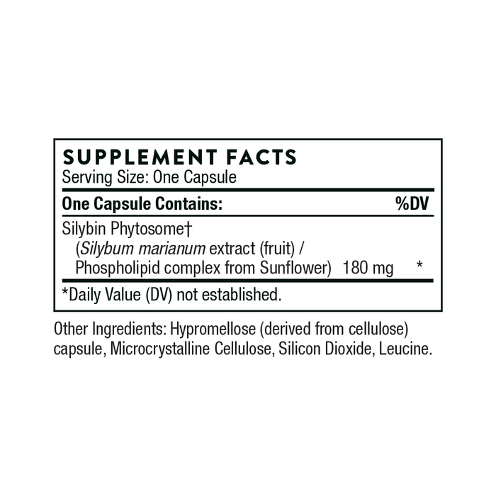 Milk Thistle Phytosome (formerly Siliphos)
