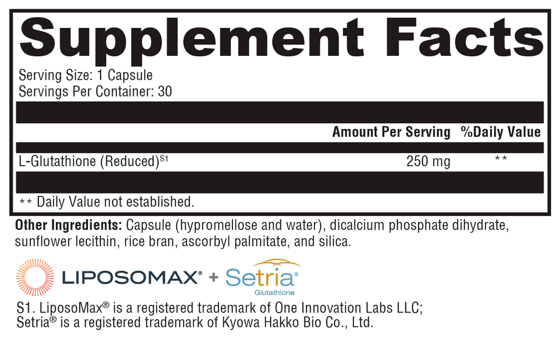 Liposomal Glutathione