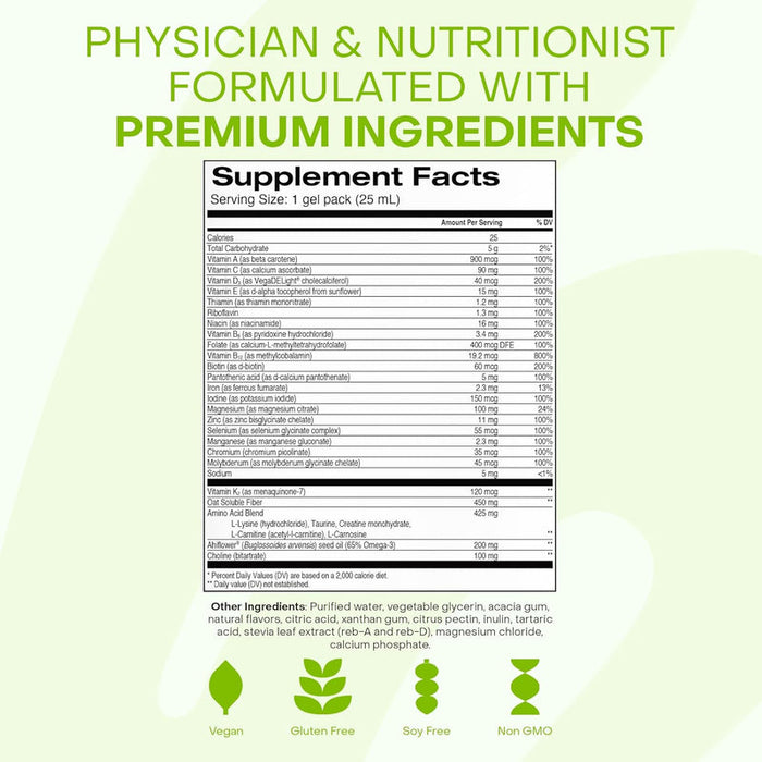 Daily Multi + Iron & Omega-3