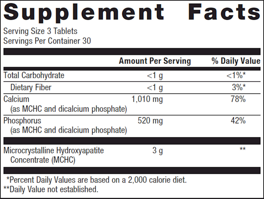 Bone Builder® Extra Strength (formerly Cal Apatite 1000)