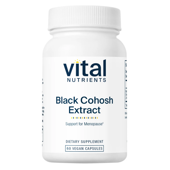 Black Cohosh Extract 250 mg 60 Capsules