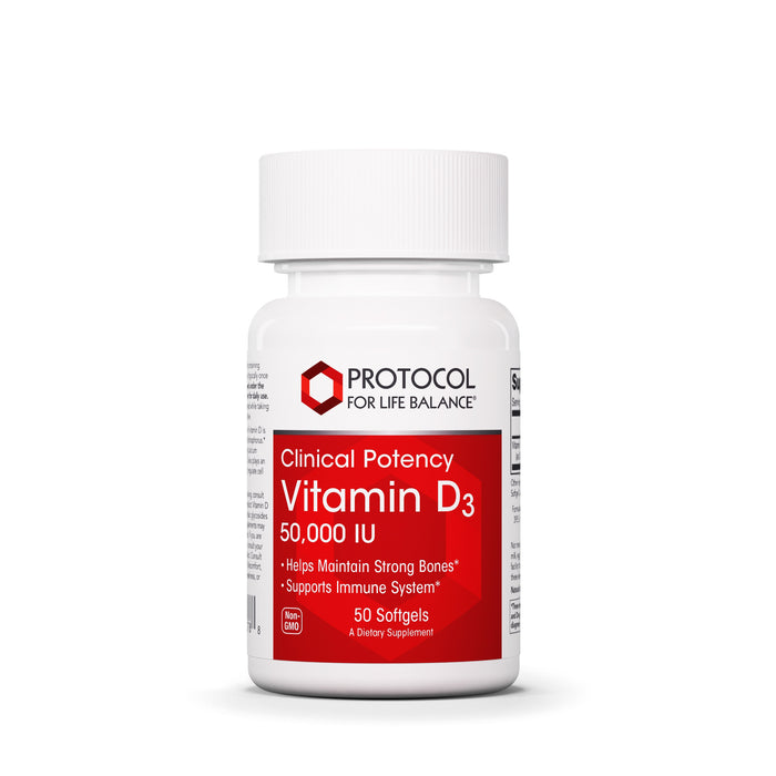 Vitamin D3 50,000 IU Clinical Potency