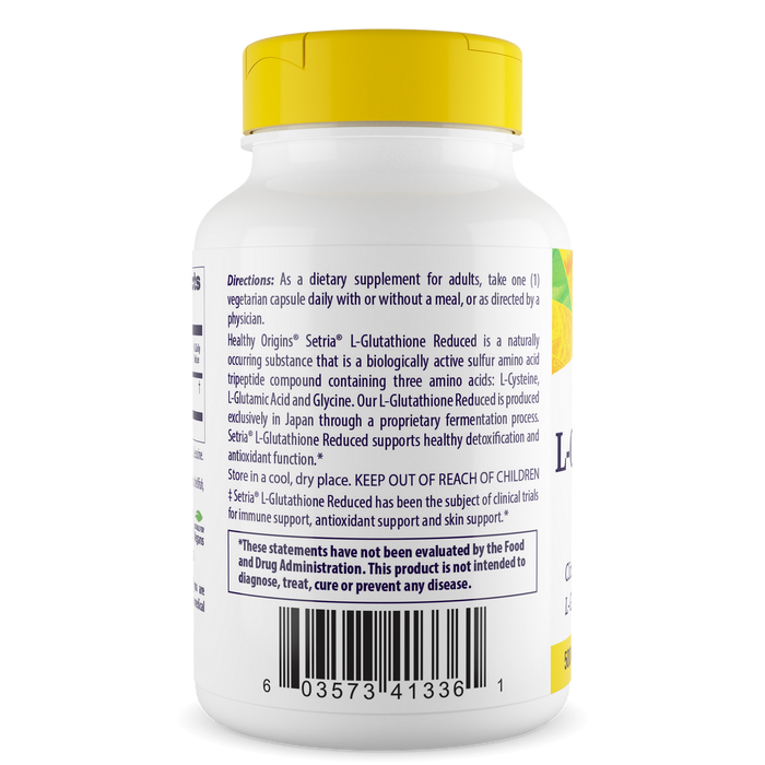 L-Glutathione 500mg (Setria®) "reduced"