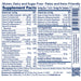 Supplement Facts label for BodyHealth Multi Complete.