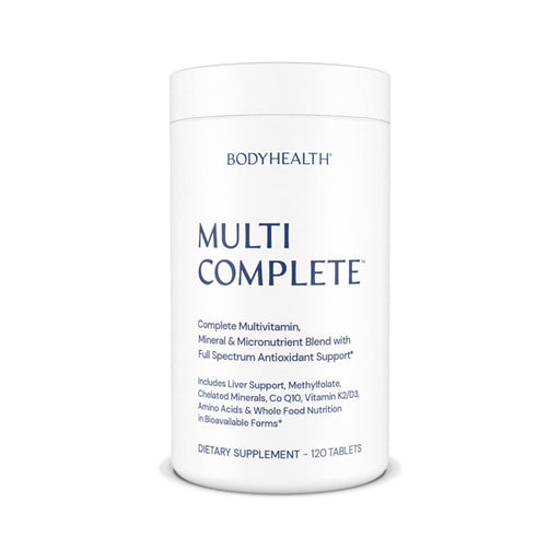 BodyHealth Multi Complete whole food multivitamin, 120 tablets