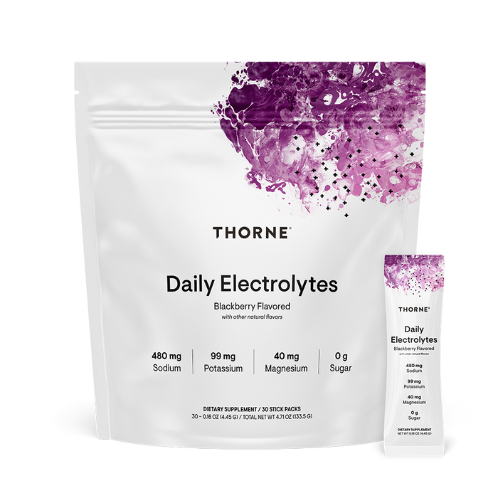 Thorne Daily Electrolyte Powder Blackberry
