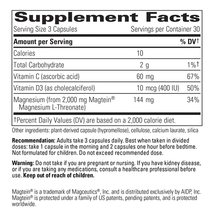 Magtein® L-Threonate Plus