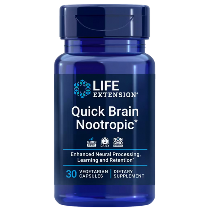 Quick Brain Nootropic 30 vegetarian capsules