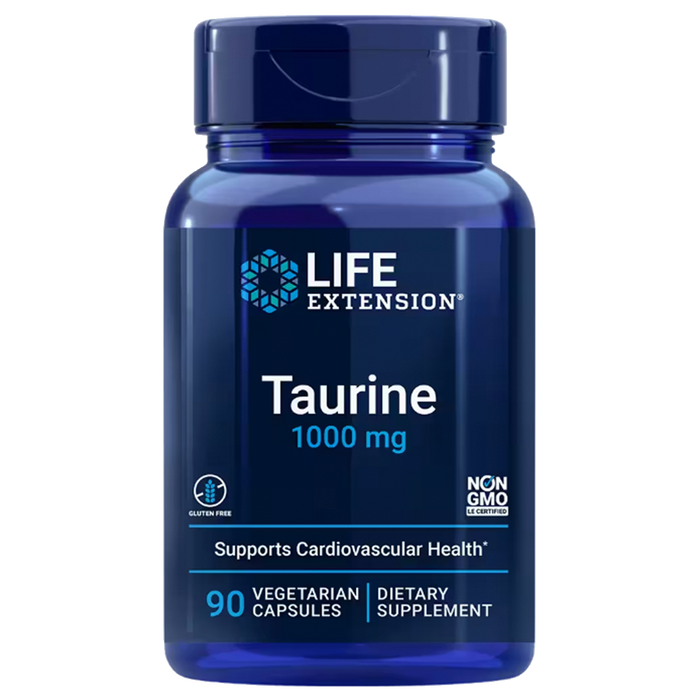 Taurine 1000 mg 90 Vegetarian Capsules