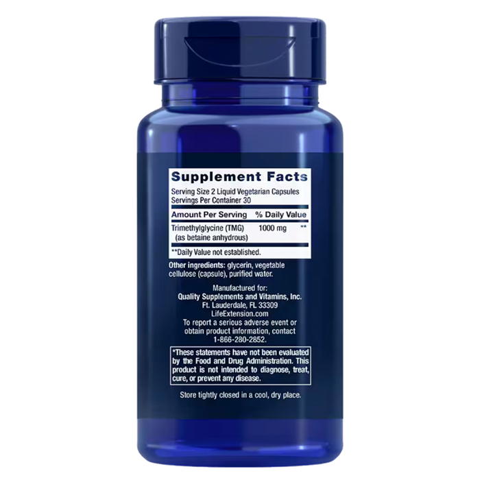 TMG 500 mg 60 lvcaps