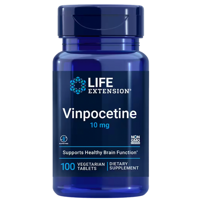 Vinpocetine 10 mg 100 Vegetarian Tablets
