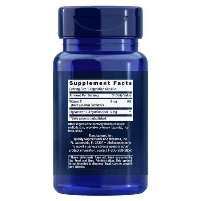Essential Youth L-Ergothioneine  5 mg 30 vegetarian capsules