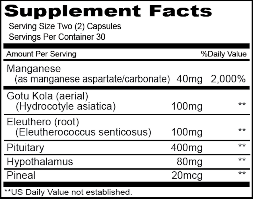 Pituitary Plus 60 caps