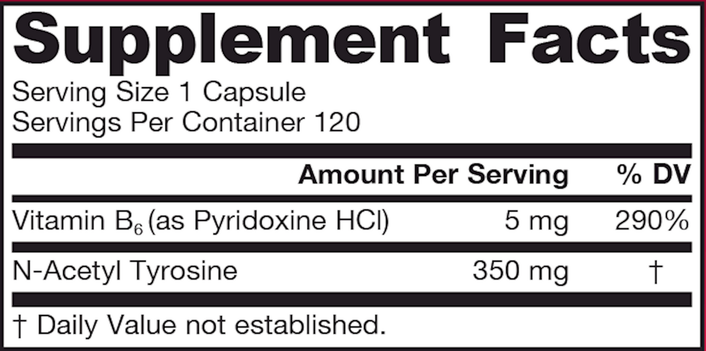 N-Acetyl Tyrosine 350 mg