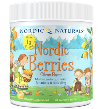 Nordic Berries Reduced Sugar 120 gummies