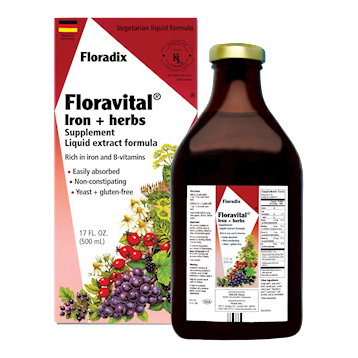 Floravital Iron Herbs Yeast-Free
