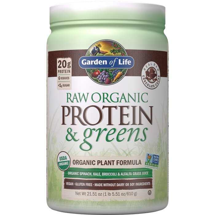 RAW Protein and Greens Chocolate