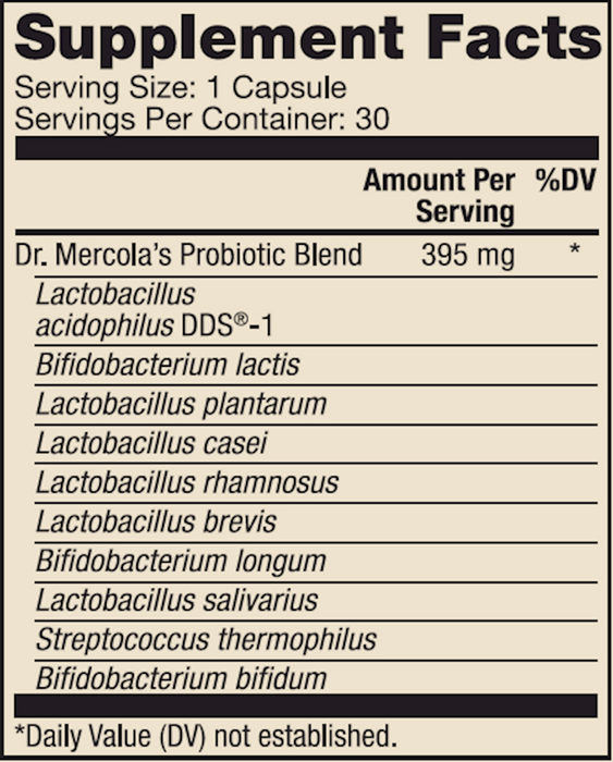 Complete Probiotics 100 Bill CFU