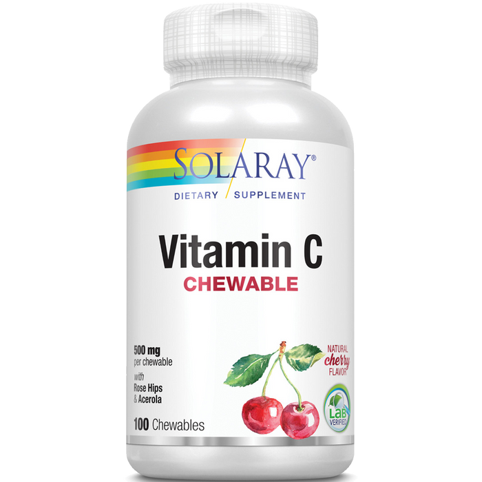 Vitamin C Chewable 500 mg 100 Chewable Wafers
