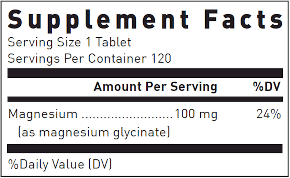 Magnesium Glycinate 100 mg