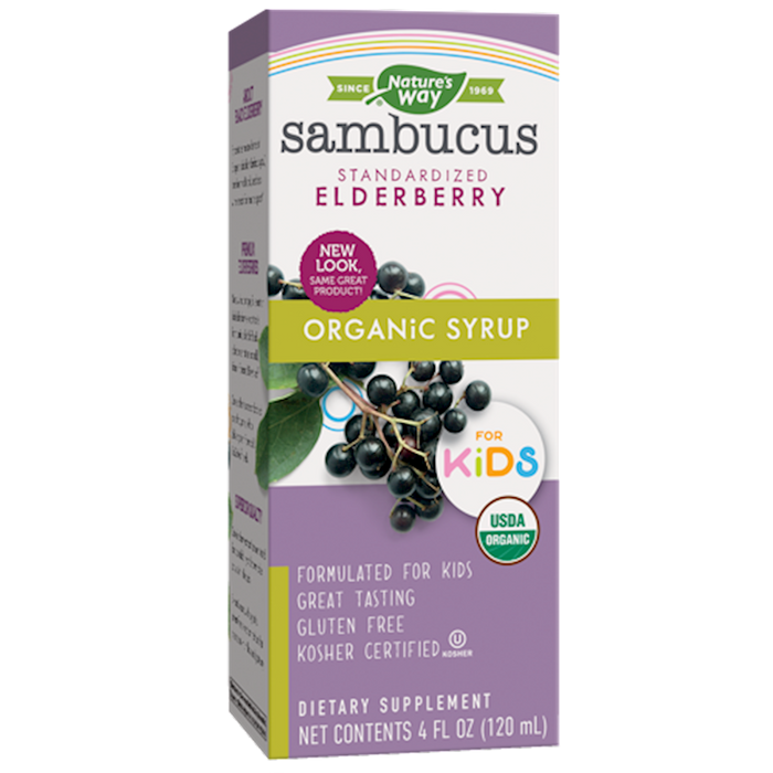 Organic Sambucus Syrup for Kids