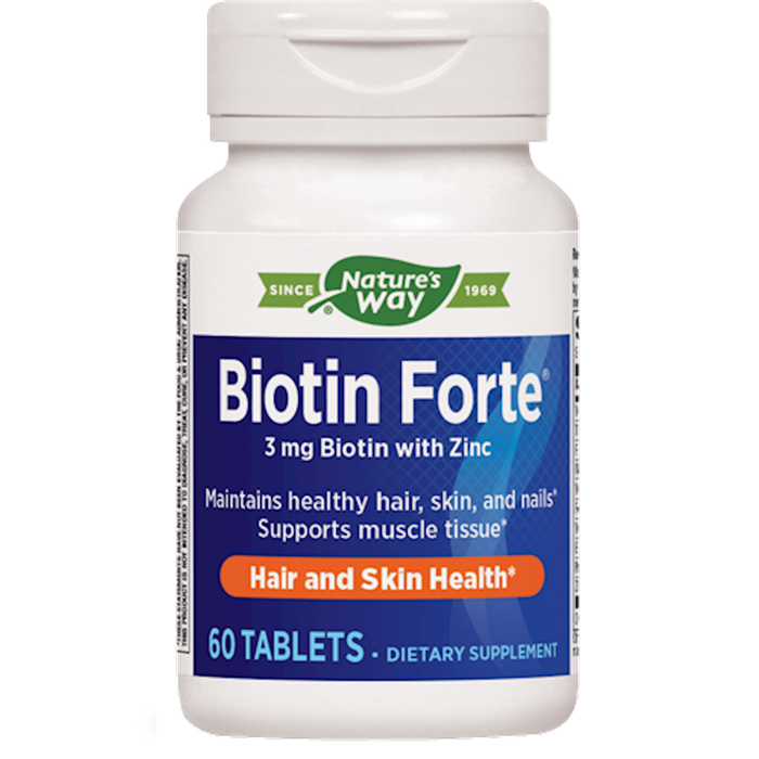 Biotin Forte 3 mg with Zinc