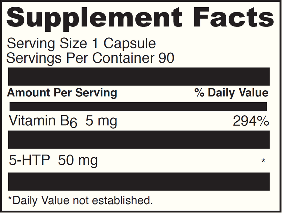 5-HTP 50 mg