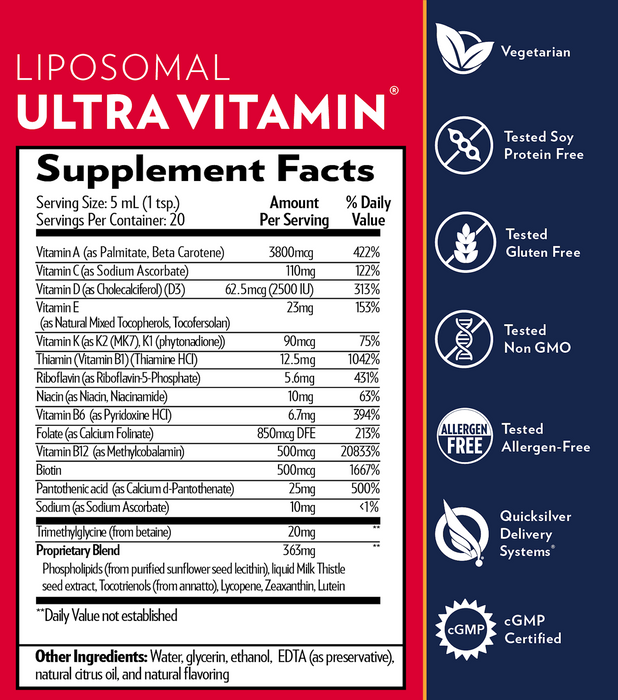 Ultra Vitamin Liposomal