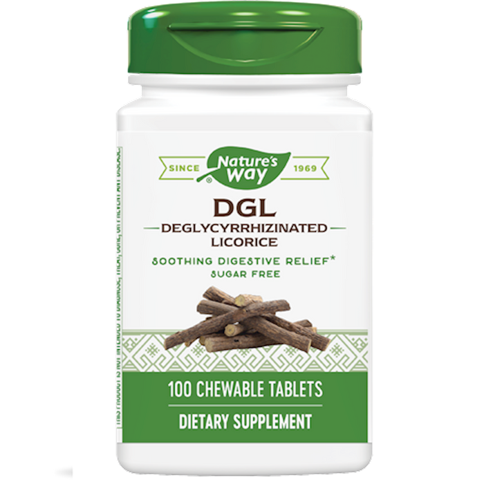 DGL Deglycyrrhizinated Lic 100 chews
