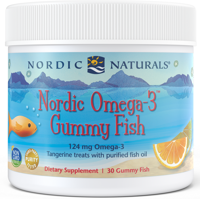 Nordic Omega-3 Fishies 30 Gummy Fish
