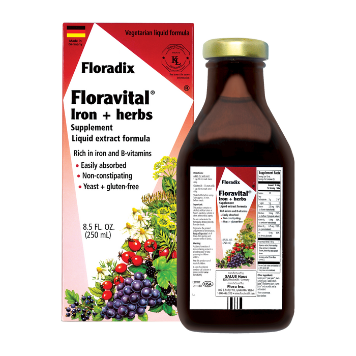 Floravital Iron Herbs Yeast-Free