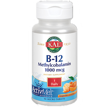 B-12 Methyl 1,000 mcg Tangerine 90 tablets