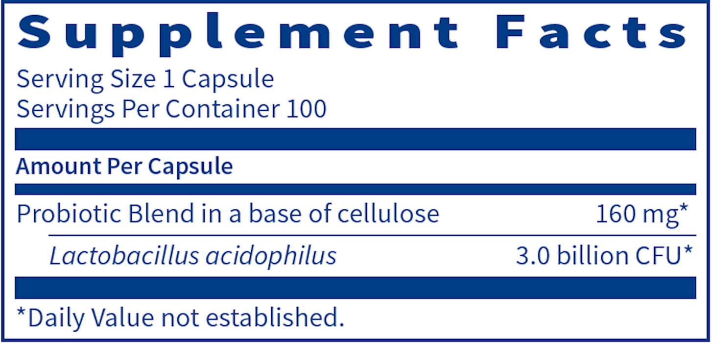 L-Acidophilus SCD Compliant