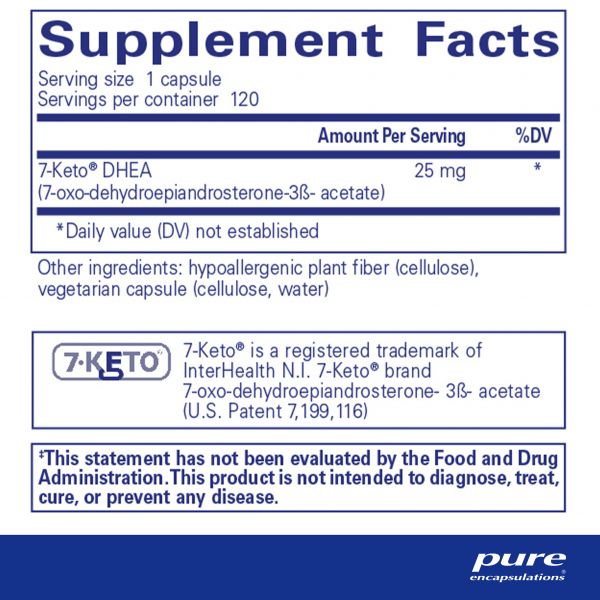 7-KETO® DHEA 25 mg
