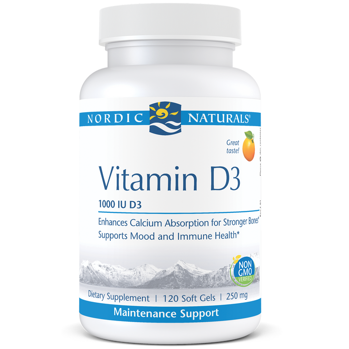 Vitamin D3 Orange 120 gels
