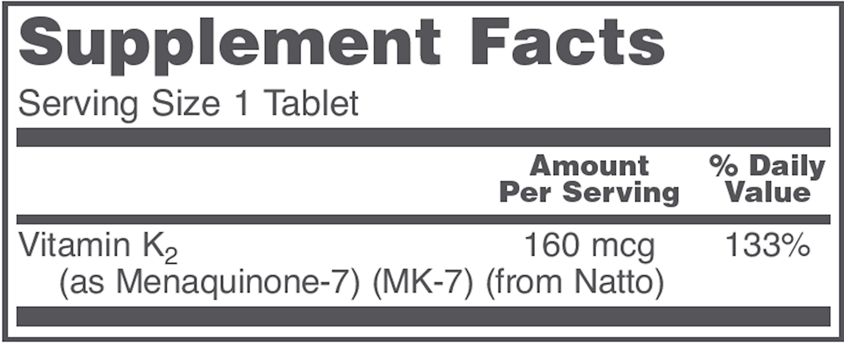 MK-7 vitamin K2