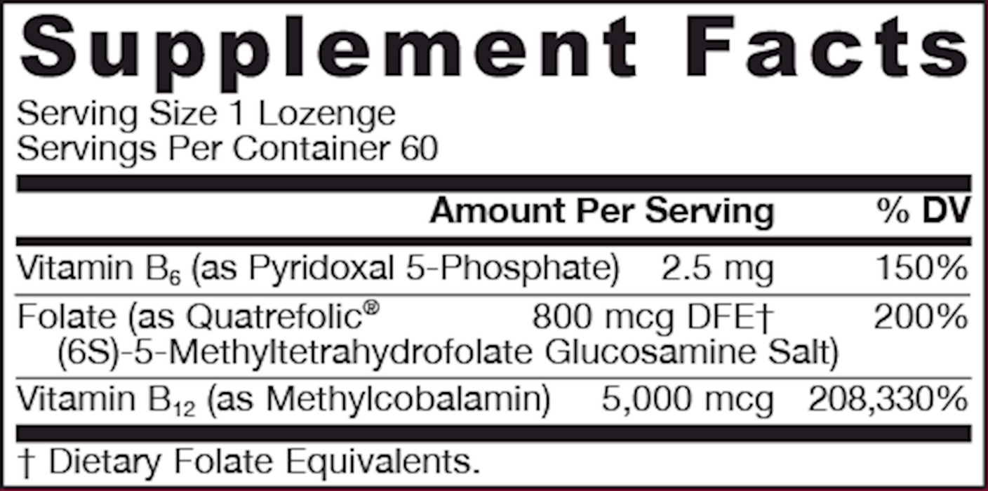 Methyl B-12 Methyl Folate Cherry