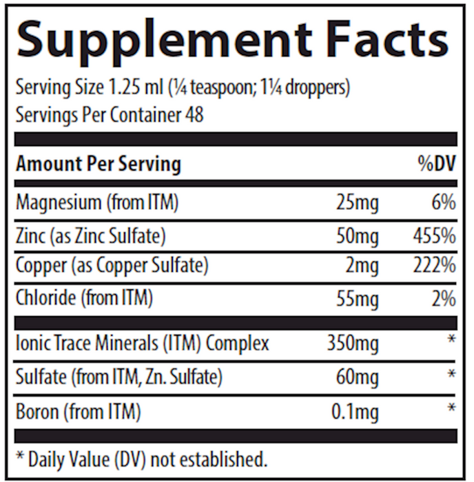 Ionic Zinc 2 oz