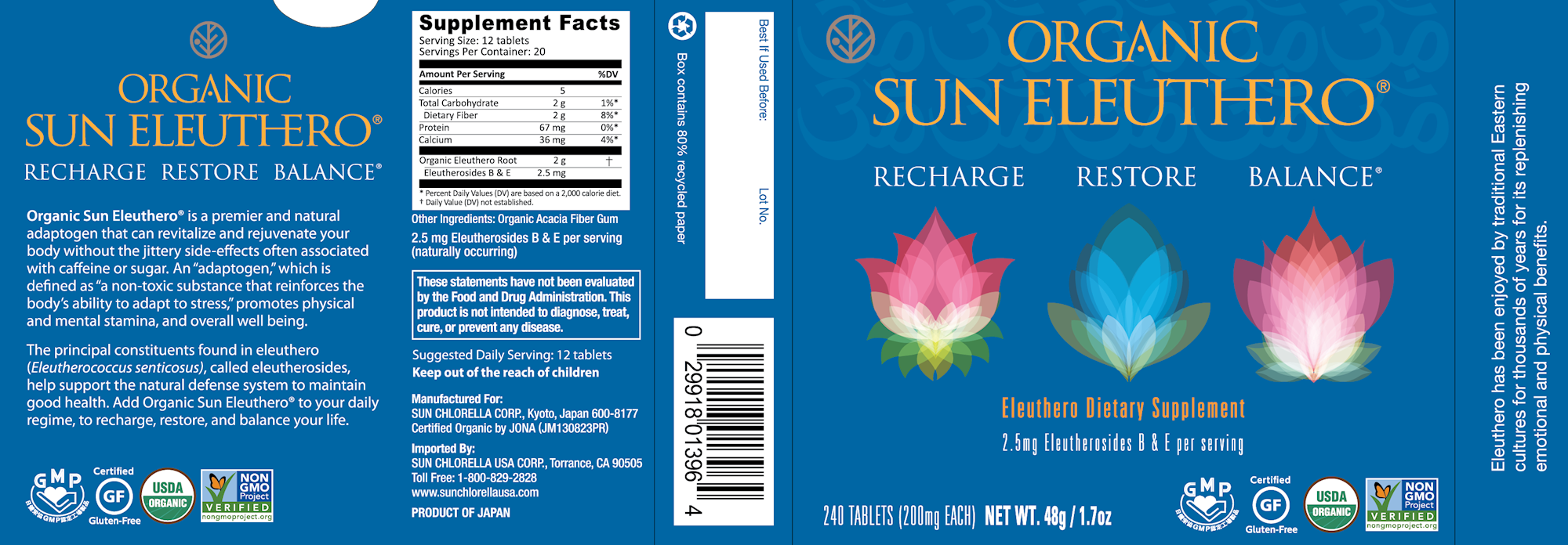 Organic Sun Eleuthero
