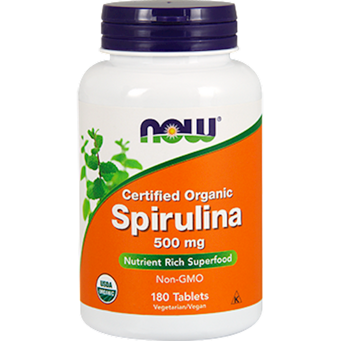 Organic Spirulina 500 mg 180 tabs