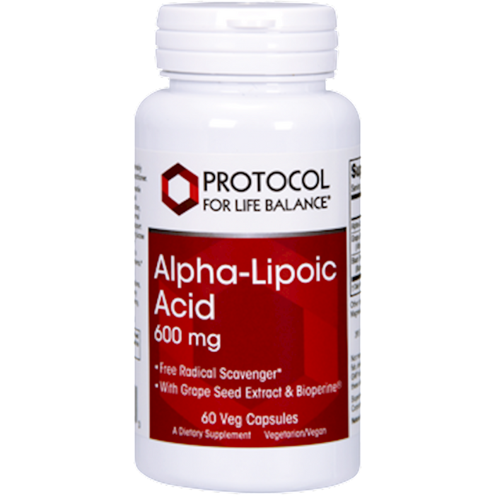 Alpha-Lipoic Acid 600 mg 60 vcaps