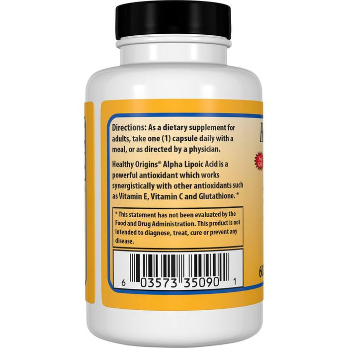 Alpha Lipoic Acid 600 mg 60 Capsules