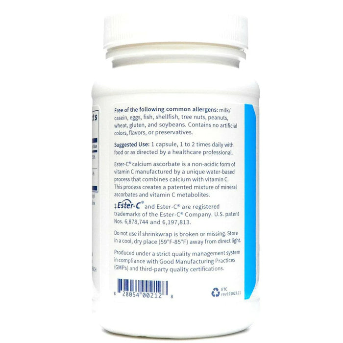 Ester-C 500 mg 100 Capsules